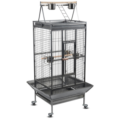 Клетка BC18 для птиц, черный металлик, 830*770*1720мм